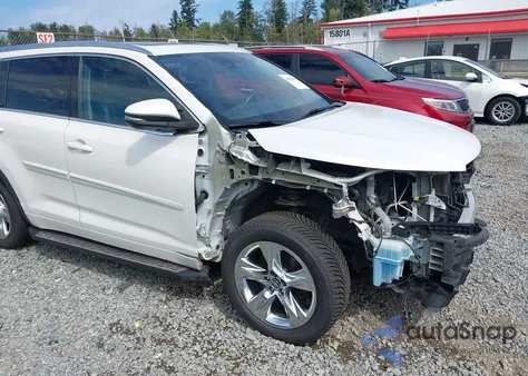 2016 Toyota Highlander Limited Platinum V6 from USA, damaged, VIN 5TDDKRFH0GS322609